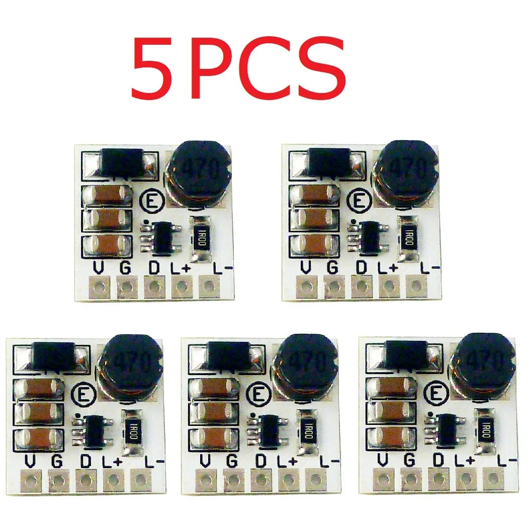 LD2635MA Mini DC 5–27V 350mA Constant Current Buck LED Driver Module for High-Brightness LEDs