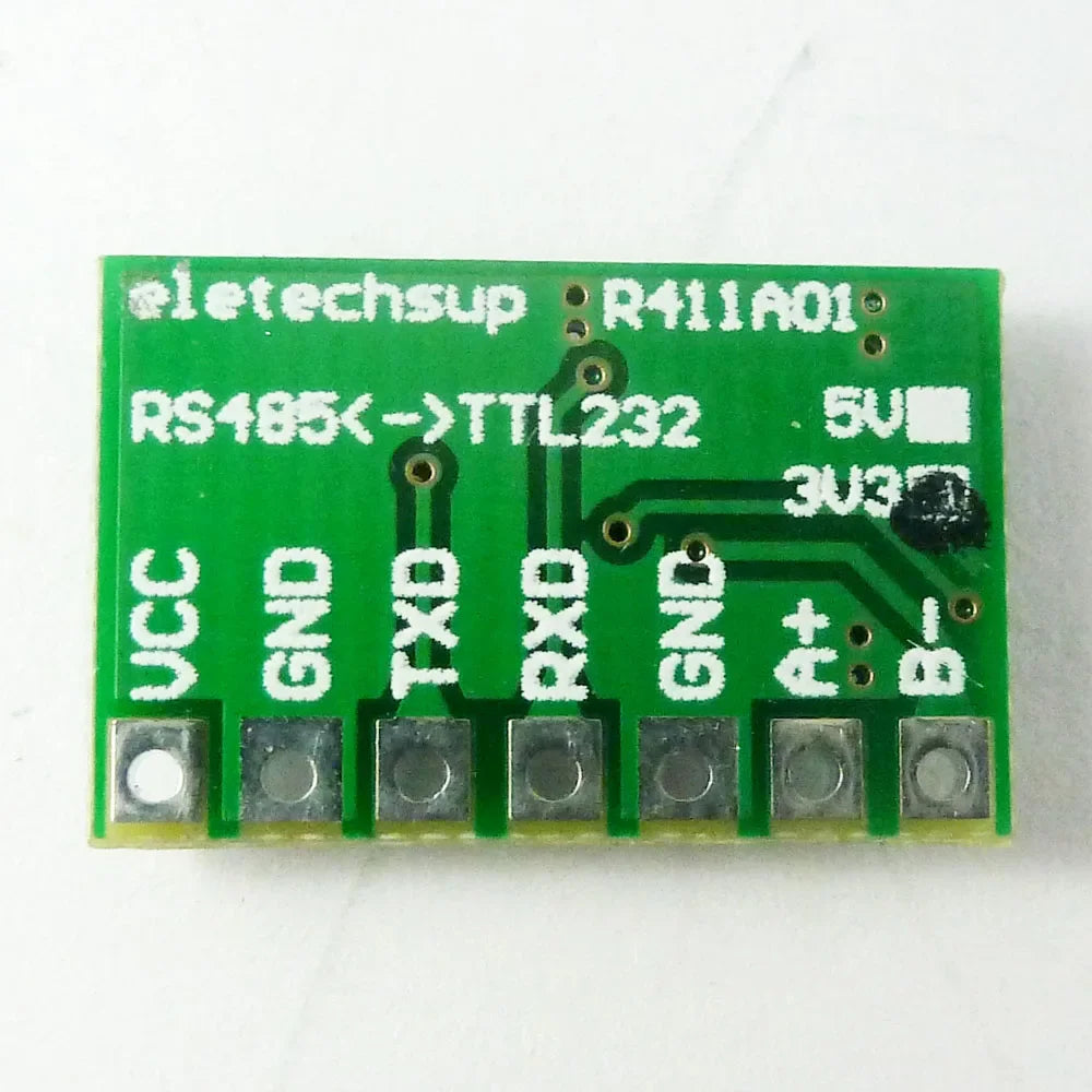 R411B01 3.3V UART to RS485 Transceiver Module – SP3485 Auto-Direction Converter for Arduino ESP8266 Raspberry Pi Modbus RTU