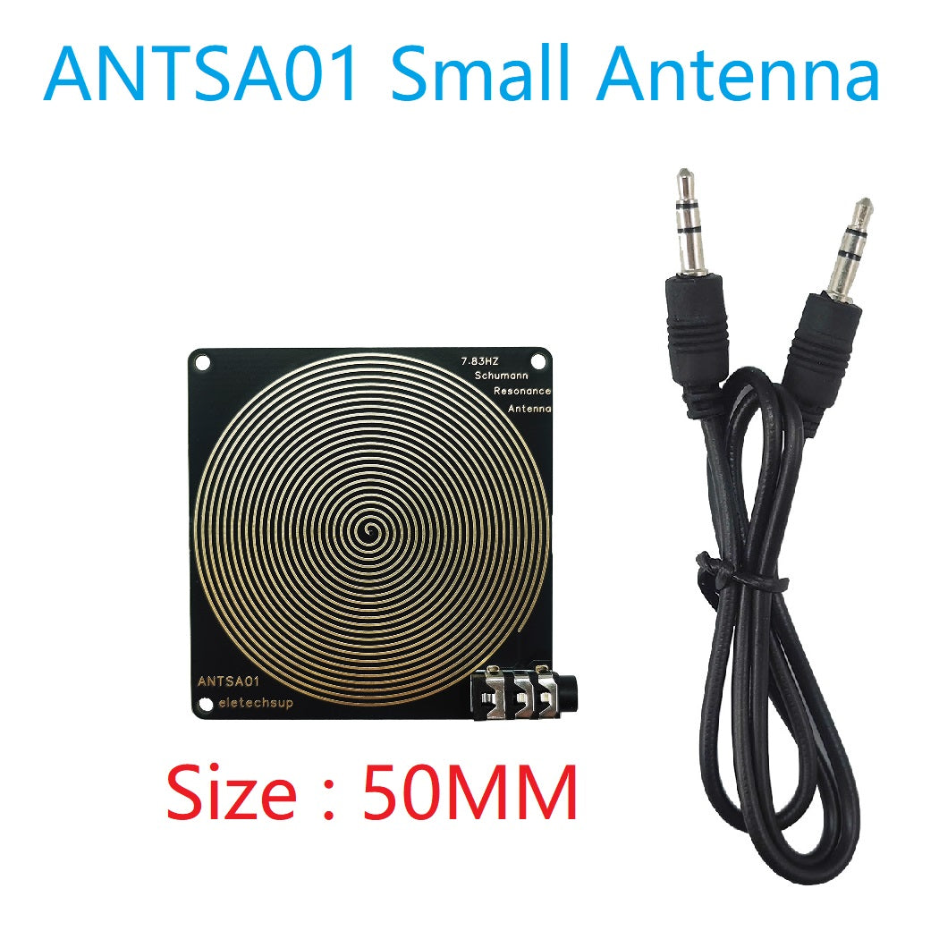 SMDTB14 4CH 7.83Hz Schumann Resonance Generator – 0.01-9999Hz Pure Sine Wave Frequency Signal Module with External Antenna for Sleep Aid Meditation