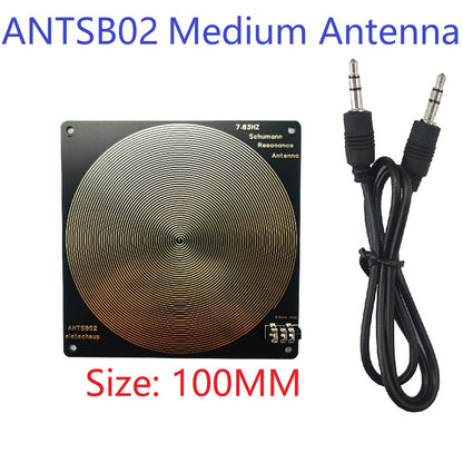 SMDTB14 4CH 7.83Hz Schumann Resonance Generator – 0.01-9999Hz Pure Sine Wave Frequency Signal Module with External Antenna for Sleep Aid Meditation