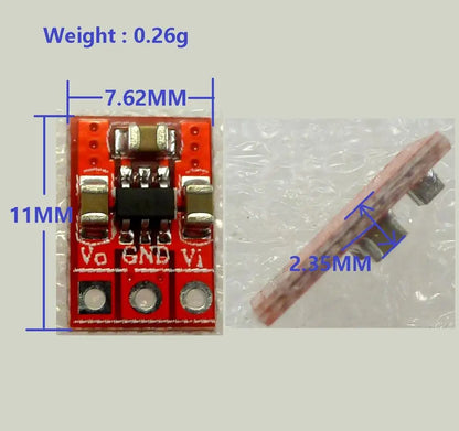 5Pcs DD0505MD 5V Boost Converter – 2.8-4.5V to 5V DC-DC Step-Up Power Module for USB 18650 Power Bank ESP8266 DS18B20 LCD