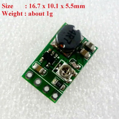 5Pcs DD05AJSB Adjustable Buck Converter – DC 2.5-5.5V to 0.6-5V Synchronous Step-Down Regulator Module for DIY Electronics