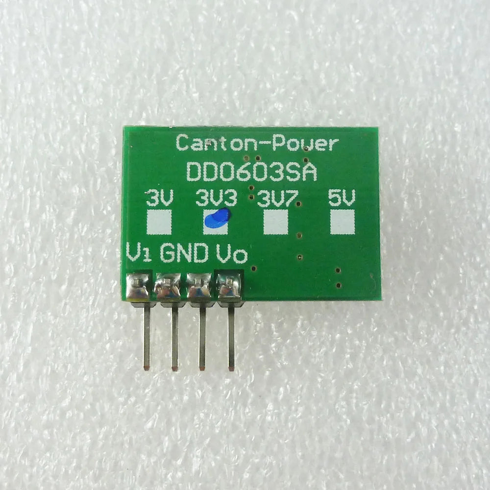 5Pcs DD0603SA_3V3 Auto Buck-Boost Converter – 0.8-6V to 3.3V 2-in-1 Step-Up Down Power Module for ESP8266 HC-05 CC1101 LED DIY