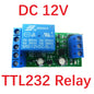 N229E01 1CH USB/TTL232 Relay Module – DC 5V/12V UART Serial Port Switch with Type-C for Arduino MEGA Raspberry Pi PC Control