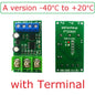 PT22B01 RS485 PT100 RTD Temperature Module – -40~500°C 1-Channel Modbus RTU Sensor Board for PLC SCADA Industrial Automation