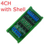 4-16CH 5A PLC Signal Amplifier Board – DC 3.3-24V NPN/PNP Logic Level Converter with Opto-Isolation & MOS Output for Industrial Automation