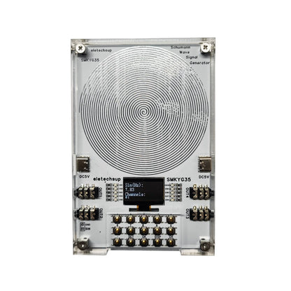 SMKYG35 10-Channel Schumann Resonance Frequency Generator – 0.01Hz–100kHz Adjustable Pure Sine Wave Signal Generator for Meditation & Sleep