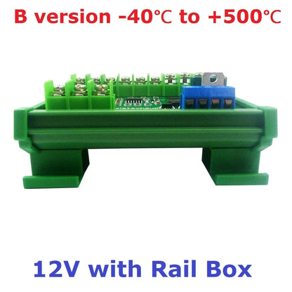 PTA8C04 4CH PT100 RTD Temperature Module – -40~500°C RS485 Modbus RTU Platinum Thermal Resistance Collector for PLC SCADA