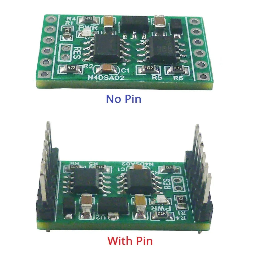 N4DSA02 2CH DS18B20 RS485 Temperature Module – -55~125°C Modbus RTU Digital Temperature Collector with ±0.5°C Accuracy for PLC SCADA