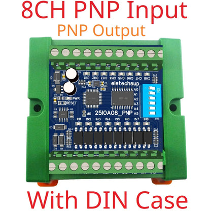 Modbus RS485 Remote IO Module – DMOS PNP Output & NPN/PNP Input Expansion Board 8/16/32 Channels for PLC Industrial Automation 25IOA08 25IOB16 25IOC32