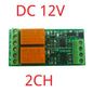 1-2CH 3A RS485 UART Relay Module – DC 12V/24V Serial Port Switch with Modbus RTU for PLC Arduino Smart Home