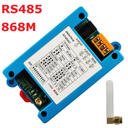 RT4RA01/RT3RB01 433/868MHz VHF/UHF Radio Modem – RS485 RS232 Wireless Data Transceiver for Solar Inverters & Smart Meters