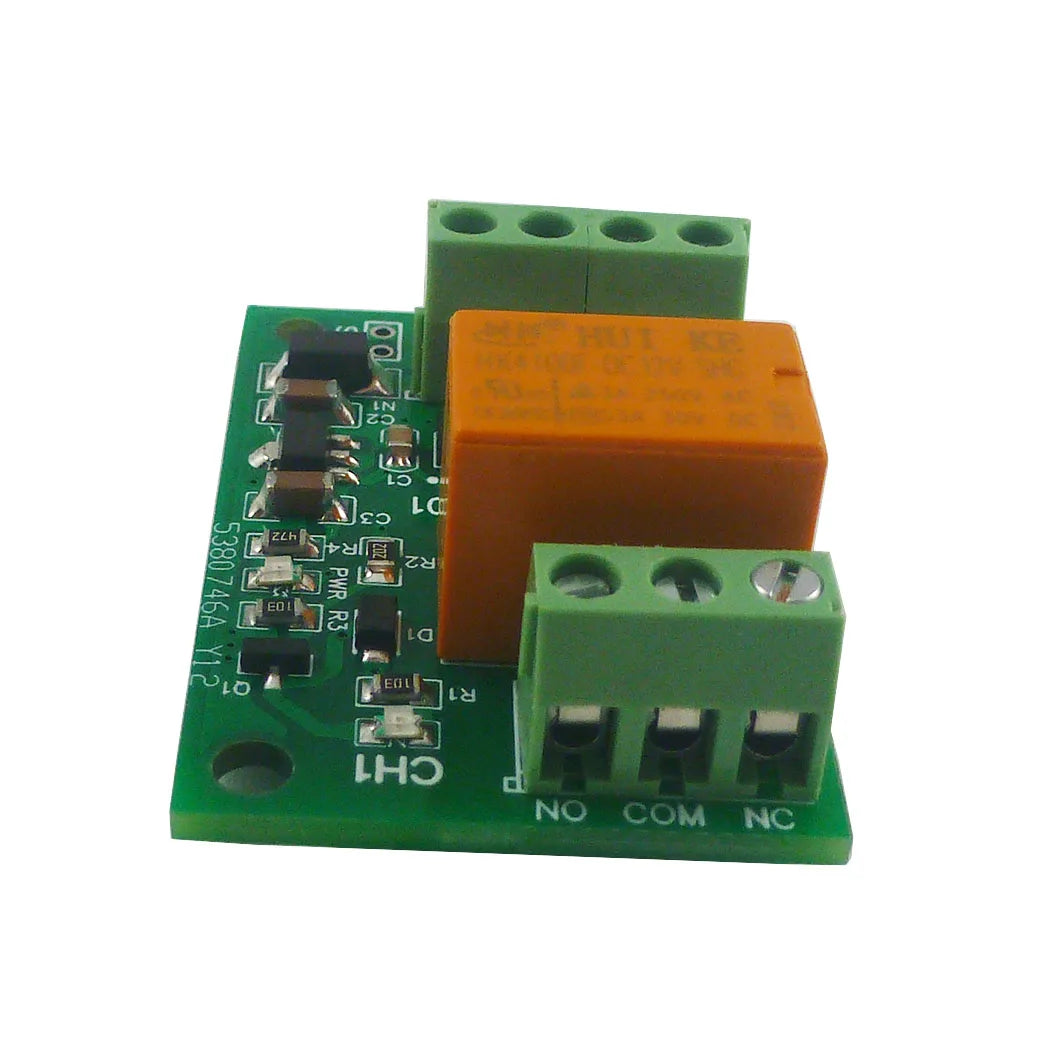 N4ROA01 1CH 3A RS485 Relay Module – DC 12V/24V Micro Modbus RTU Board with 6 Commands for PLC PTZ Smart Home