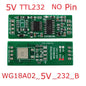 WG18A02 HX711 RS485 Modbus RTU Weight Sensor Module – 24-bit ADC Electronic Scale Board with 5V/12V Input for PLC SCADA