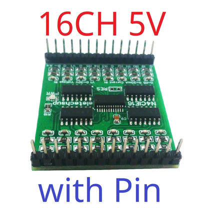 N4CIE16 16CH Remote IO Core Board – 15x 4-20mA Current & 1x 0-30V Voltage Input Modbus RTU RS485 2.54mm Pin ADC Module for PLC SCADA