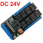 UD85C08 8-Channel USB UART Serial Relay Module with Digital Input/Output, DC 12V/24V for Windows, Linux, macOS and Android