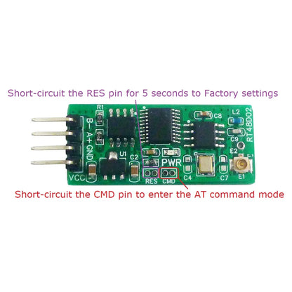 RT39D01/RT48D02 2.4G Wireless Transceiver – TTL RS232 RS485 TYPE-C USB Multifunction UART Module for Arduino ESP8266 ESP32 Modbus RTU