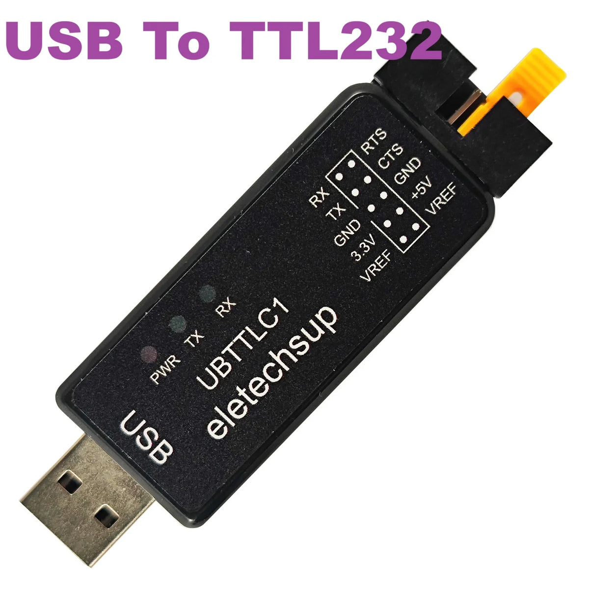 UB232B1 UB485A1 UBTTLC1 CH343 High-Speed USB to RS232, RS485 or TTL Serial Converter Debug Adapter for Arduino, Raspberry Pi and ESP32