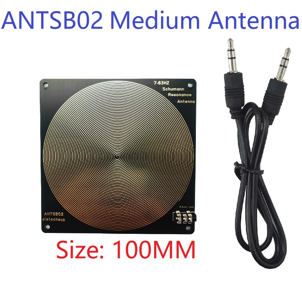 SMDTB14 4CH 7.83Hz Schumann Resonance Generator – 0.01-9999Hz Pure Sine Wave Frequency Signal Module with External Antenna for Sleep Aid Meditation