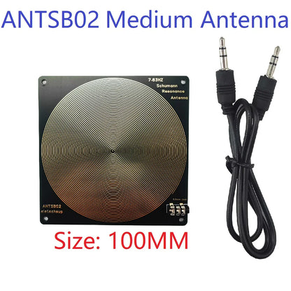 SMDTB14 4CH 7.83Hz Schumann Resonance Generator – 0.01-9999Hz Pure Sine Wave Frequency Signal Module with External Antenna for Sleep Aid Meditation