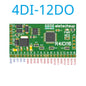 Modbus RTU Digital I/O RS485 Board – 16DI/16DO/8DI-8DO/4DI-12DO/12DI-4DO Selectable for Arduino ESP32 ESP8266 PLC Smart Home