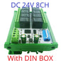 RYR408B 8CH 10A RS485 Relay Module – DIP Switch Configurable Modbus RTU PLC Remote IO Board with 8 Commands for Industrial Automation