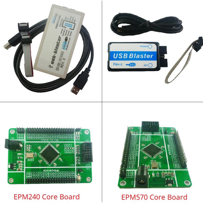 TB262/TB282 MAX II CPLD Development Board – EPM240/EPM570 with Onboard USB Blaster JTAG Programmer for Altera/Intel FPGA Learning