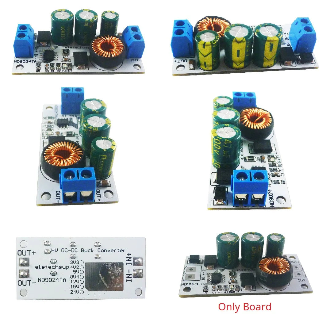 ND9024TA 30W Ultra-Wide Voltage Regulator Module – DC 10-90V to 5V/12V/24V Adjustable Buck Converter for UPS E-Bike EV Solar New Energy