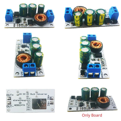 ND9024TA 30W Ultra-Wide Voltage Regulator Module – DC 10-90V to 5V/12V/24V Adjustable Buck Converter for UPS E-Bike EV Solar New Energy