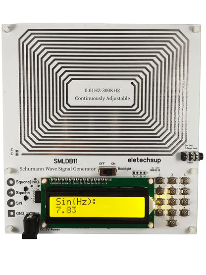 SMLDB11 PRO 0.01-300KHz Schumann Resonance Generator – 7.83Hz Continuously Adjustable Pulse Square Wave for Sleep Aid Meditation Healing