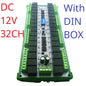 RYR432D 32CH 20A DIN Rail Relay Module – RS485 Modbus RTU with DIP Switch Setup for PLC Industrial Automation Smart Home
