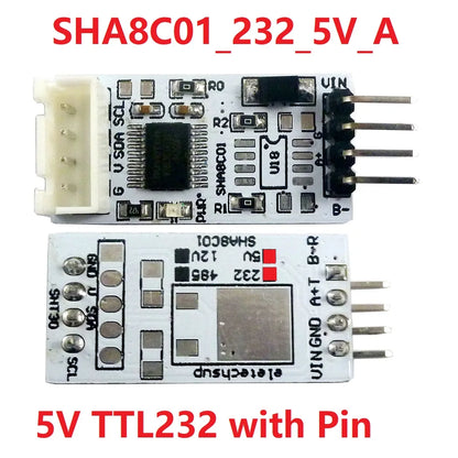 SHT30 Temperature & Humidity Sensor Module – RS485 RS232 TTL Modbus RTU, -40°C to 125°C, 0–100% RH