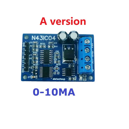 N43VD04/N43IC04 4CH 4-20mA/0-10V Analog Input Module – RS485 Modbus RTU ADC Data Acquisition Board for PLC SCADA Industrial Automation