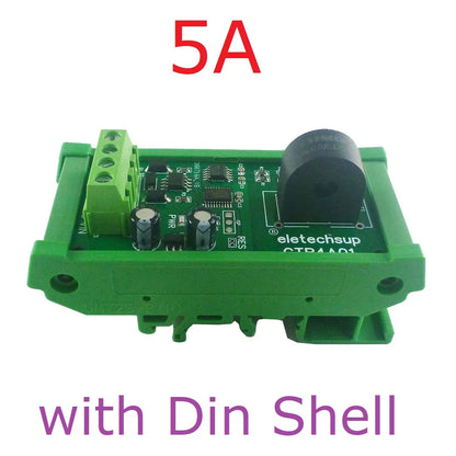 CTR4A01 RS485 AC Current Measurement Module for 110V/220V 50/60Hz, Current Transformer Ammeter Interface for PLC