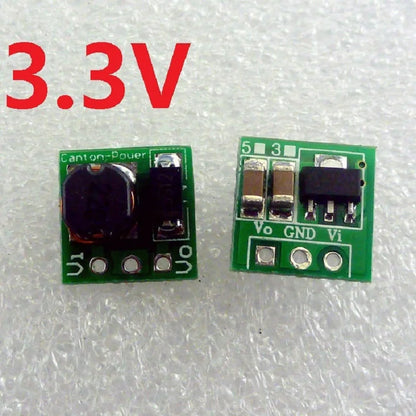 3-Pack DC-DC Boost Converter 0.8–3.3V to 3.3V Step-Up Voltage Regulator Module