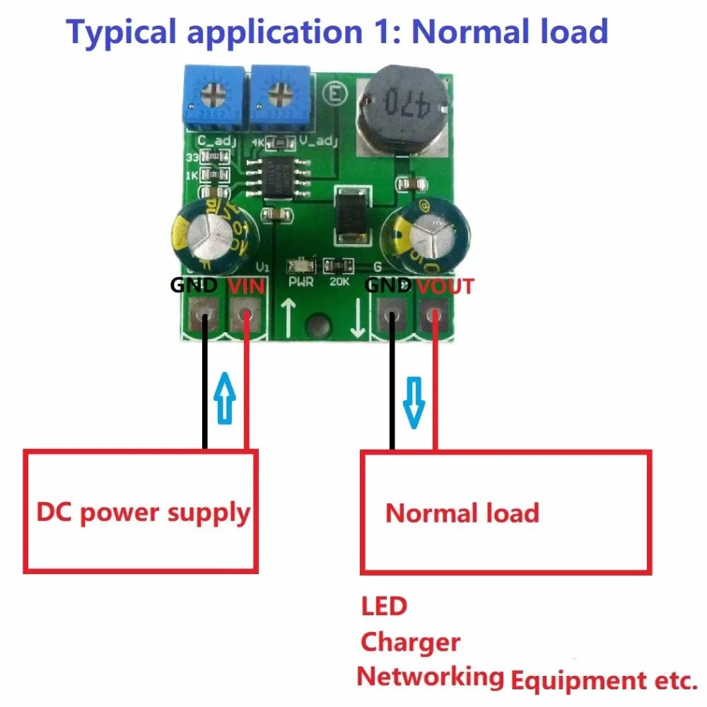 DD3630TA 15W DC-DC Buck Converter – 8-32V to 3.3V/5V/6V/9V/12V Constant Current & Constant Voltage Module for LED Dimming Motor Speed Control