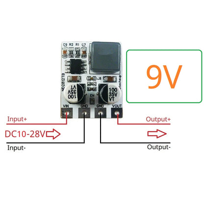 ND2812TB 5A Synchronous Buck Converter – DC 5-30V to 3.3V/5V/12V Adjustable Step-Down Regulator with 94% Efficiency for Motor LED E-Bike