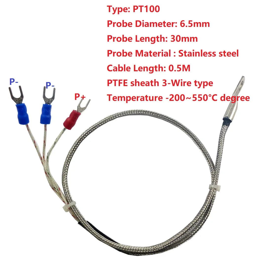 PTA9B01 PT100 RTD Temperature Sensor Converter Module, -20°C to 400°C, RS485 Modbus RTU Interface