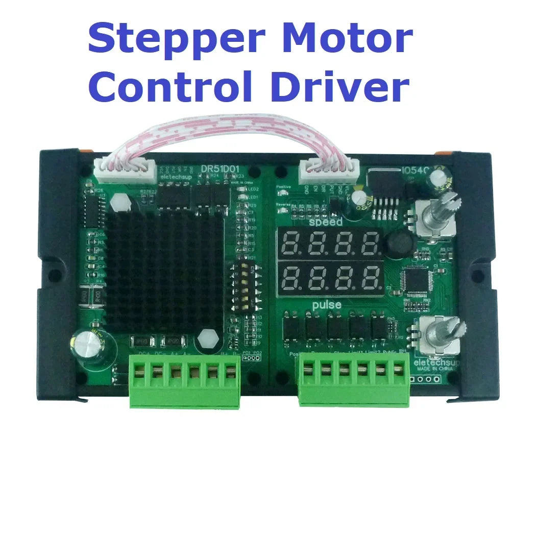 IO54C01 DR51D010-3A Stepper Motor Controller – PWM Pulse Speed Drive Module with Forward/Reverse for 3D Printer CNC Screw Slider Accessories