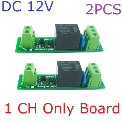 PDMRA01 Single-Channel PLC Signal Amplifier Relay Module, DC 12V/24V, NPN and PNP Switching Interface Board