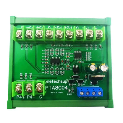 PTA8C04 4CH PT100 RTD Temperature Module – -40~500°C RS485 Modbus RTU Platinum Thermal Resistance Collector for PLC SCADA