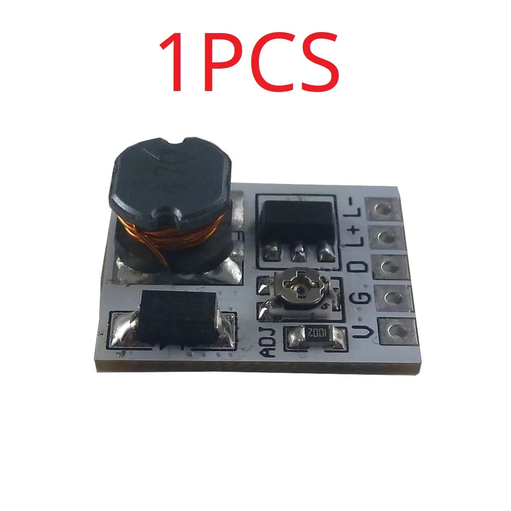 LD24AJTA_MINI 22W LED Driver Module – 6-25V 910mA Adjustable Constant Current Step-Down Converter with 5000:1 PWM Dimming for Arduino