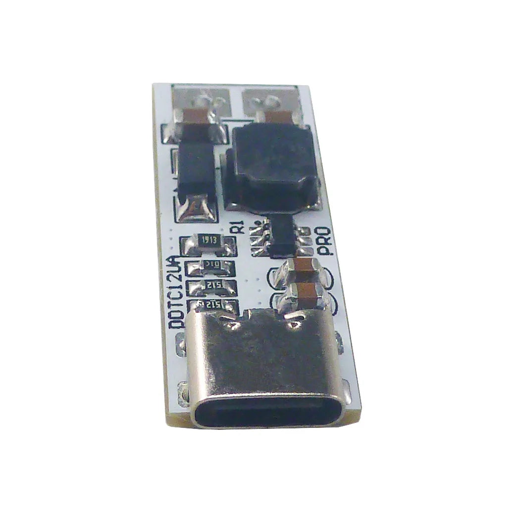 Full Function Type-C PD/QC Boost Converter – USB 5V to 6V/9V/12V/15V/24V 9W DC-DC Step-Up Module for Arduino Smart Home Speaker