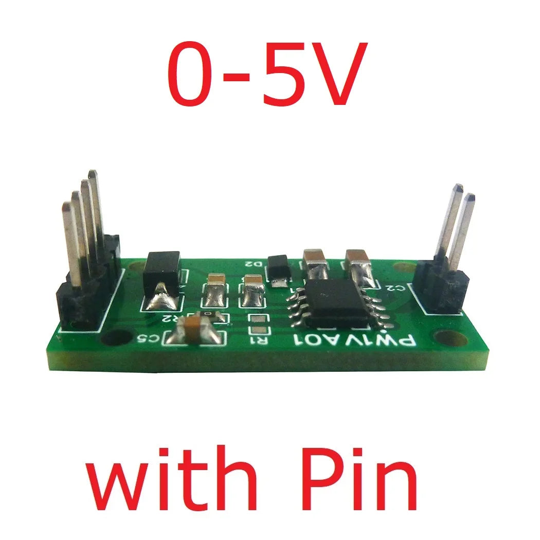 2Pcs PW1VA01 PWM to DAC Converter Module – 0-5V/0-10V Adjustable Voltage Output Signal Generator for Arduino UNO MEGA PLC