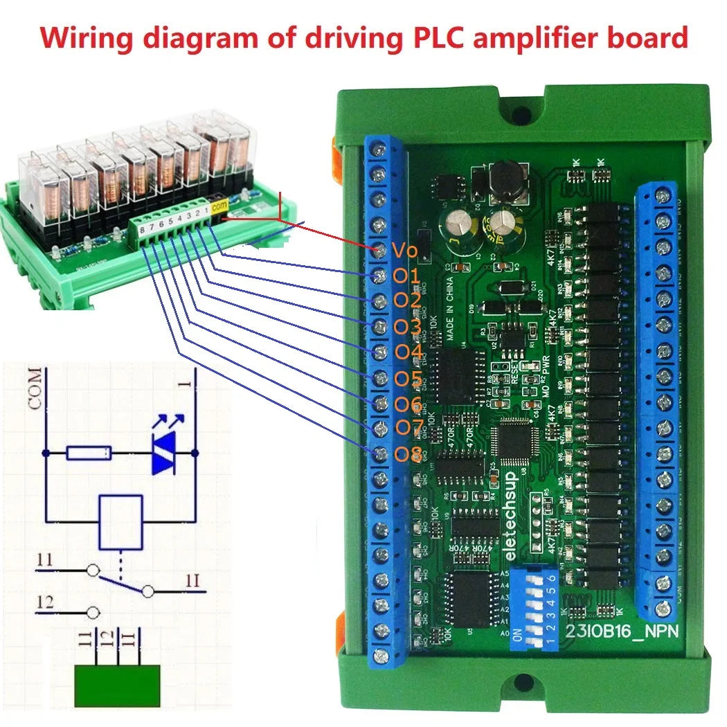 23IOC24 24-Channel RS485 Remote I/O Control Module – 24 Isolated Inputs & 24 MOSFET Outputs