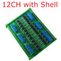 4-16CH 5A PLC Signal Amplifier Board – DC 3.3-24V NPN/PNP Logic Level Converter with Opto-Isolation & MOS Output for Industrial Automation