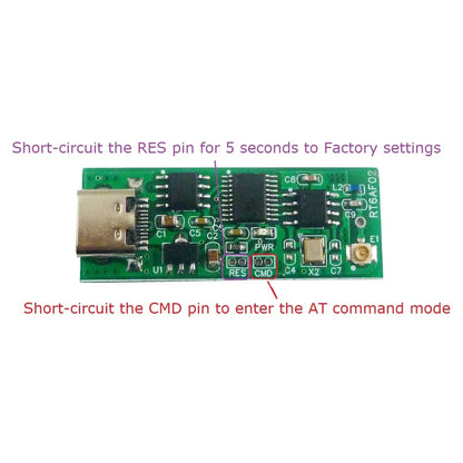 RT6AF02 RT39D01 USB-TTL Wireless Transceiver Module – 2.4G RF Serial Port Board for Arduino UNO MEGA2560 Raspberry Pi ESP8266