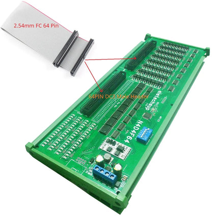 N4D4F64 64-Channel Modbus DI/DO Module, DC 7–27V, Isolated Inputs and Darlington Outputs for PLC, Relay and HMI Control