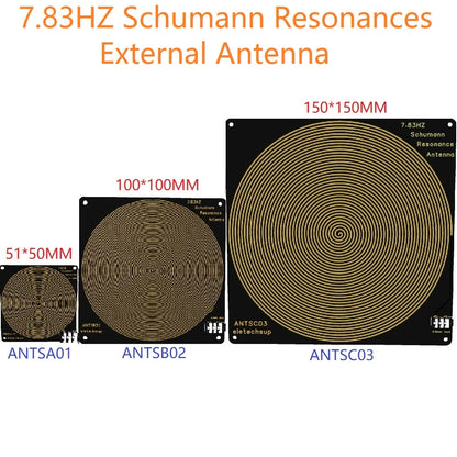 SMDTB14 4CH 7.83Hz Schumann Resonance Generator – 0.01-9999Hz Pure Sine Wave Frequency Signal Module with External Antenna for Sleep Aid Meditation