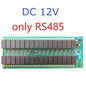 R4D5E32 32-Channel 20A High-Current Relay Module, DC 12V/24V, Ethernet and RS485 Modbus TCP/RTU for Automation Control